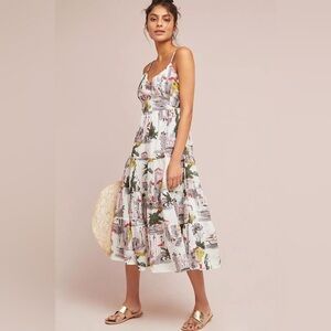 Anthropologie | Lazy Bones | Size S | Cityscape Dress